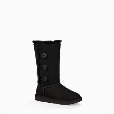 UGG Bailey Button II Triplet - Boots Barn - Svart (NO-T887)